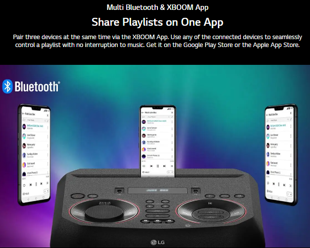 LG XBOOM ON7 – High-Power Party HiFi System