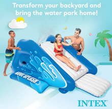 Load image into Gallery viewer, Intex Kool Splash Inflatable Water Slide Swimming Pool Play Age 6+
