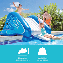 Load image into Gallery viewer, Intex Kool Splash Inflatable Water Slide Swimming Pool Play Age 6+
