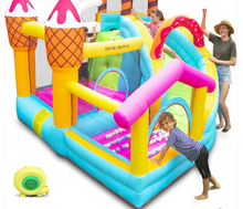 Load image into Gallery viewer, Flobo Ice Cream Bouncy House Castle for kids 310X280X225cm
