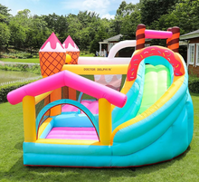 Load image into Gallery viewer, Flobo Ice Cream Bouncy House Castle for kids 310X280X225cm
