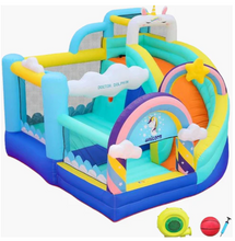 Load image into Gallery viewer, Flobo Unicorn Bouncy Castle for Kids (320 x 290 x 235 cm)
