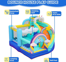 Load image into Gallery viewer, Flobo Unicorn Bouncy Castle for Kids (320 x 290 x 235 cm)
