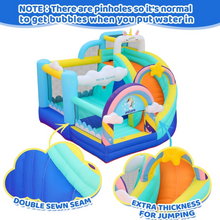 Load image into Gallery viewer, Flobo Unicorn Bouncy Castle for Kids (320 x 290 x 235 cm)
