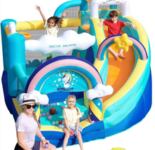 Load image into Gallery viewer, Flobo Unicorn Bouncy Castle for Kids (320 x 290 x 235 cm)
