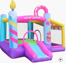 Load image into Gallery viewer, Flobo Doughnuts Bouncy Castle For Kids 290 x 270 x 220cm
