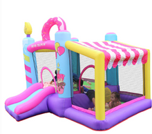 Load image into Gallery viewer, Flobo Doughnuts Bouncy Castle For Kids 290 x 270 x 220cm
