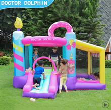 Load image into Gallery viewer, Flobo Doughnuts Bouncy Castle For Kids 290 x 270 x 220cm
