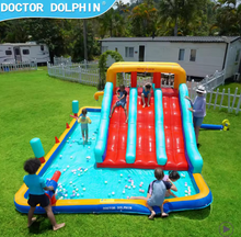Load image into Gallery viewer, Flobo Water Slides Bouncy Castle for Kids – 580 x 400 x 220 cm
