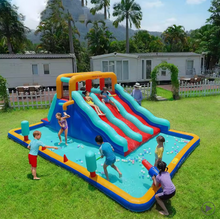 Load image into Gallery viewer, Flobo Water Slides Bouncy Castle for Kids – 580 x 400 x 220 cm
