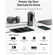 تحميل الصورة إلى عارض المعرض، Anker 25,000mAh 165W Ultra-Fast Power Bank with Built-In Retractable Cables – Dual Laptop Charging Portable Battery Pack
