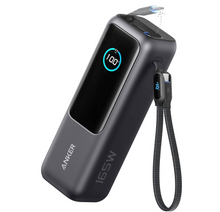 تحميل الصورة إلى عارض المعرض، Anker 25,000mAh 165W Ultra-Fast Power Bank with Built-In Retractable Cables – Dual Laptop Charging Portable Battery Pack
