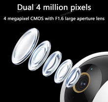 Load image into Gallery viewer, XIAOMI C500 Smart Dual 4MP Dual-Lens Security Camera
