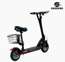 تحميل الصورة إلى عارض المعرض، Chenxian Foldable Kick Scooter with Seat &amp; Rear Basket
