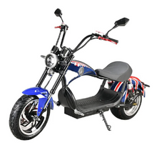 Load image into Gallery viewer, X1 HARLEY Electric Bike Fat Tyre with Bag 60V 12Ah Banner
