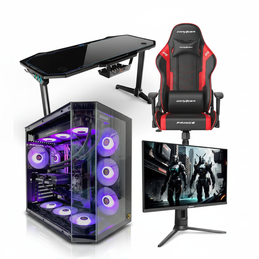 Shadow Bundle Gaming PC (Intel Core i7-14700 CPU, RTX 5060 OC 8GB GPU, 32GB RAM)