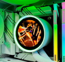 تحميل الصورة إلى عارض المعرض، Eagle Ice White Gaming PC AMD Ryzen 7 9700X CPU, RTX 5060 OC 8GB GPU, 32GB RAM
