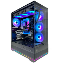 Load image into Gallery viewer, Kiyo Pano Gaming PC (Intel Core i9-14900K CPU, RTX 5070 2X OC 12GB GPU, 32GB RAM)
