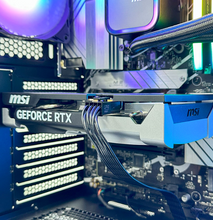 Load image into Gallery viewer, Kiyo Pano Gaming PC (Intel Core i9-14900K CPU, RTX 5070 2X OC 12GB GPU, 32GB RAM)

