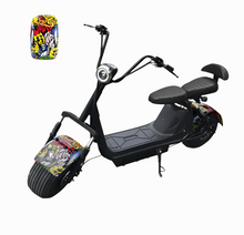 Load image into Gallery viewer, X3 BIG HARLEY Wide Tyre Dual seat 60V 12Ah 1500W
