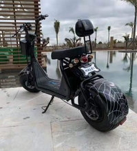 Load image into Gallery viewer, X3 BIG HARLEY Wide Tyre Dual seat 60V 12Ah 1500W
