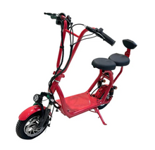 تحميل الصورة إلى عارض المعرض، CRONY Mini Harley+ Double Seat Electric Scooter 350W 36V 8Ah
