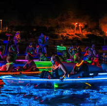 Load image into Gallery viewer, Lighting Transparent 2-Person Kayak Canoe Rowing Kayak Boats Day night Use Transparent Canoe Kayak
