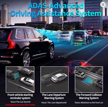 Load image into Gallery viewer, H15 Pro 12&quot; 4K ADAS Car Dash Cam Wireless Anroid Car Play DVR 5G WIFI GPS
