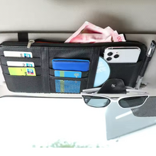 Load image into Gallery viewer, Car Sun Visor Organizer, Sunglasses Holder, Truck Accessories, Interior Organizer
