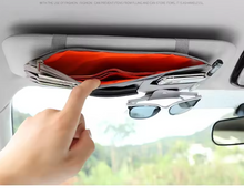 Load image into Gallery viewer, Car Sun Visor Organizer, Sunglasses Holder, Truck Accessories, Interior Organizer
