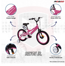 Load image into Gallery viewer, Mogoo Rayon Junior 2.0 Kids Bike 4 to 10 Years
