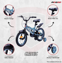 Load image into Gallery viewer, Mogoo Boys Classic Bicycle 14inches Age 4-10 Years
