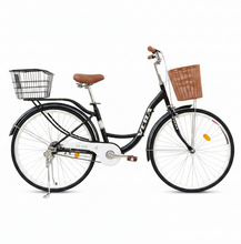 تحميل الصورة إلى عارض المعرض، City all purpose Bicycle 26" With front &amp; rear storage basket
