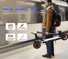 Load image into Gallery viewer, M365 Foldable Commuter Electric Scooter with Front Suspension 7-Colors LED Deck Lights,

