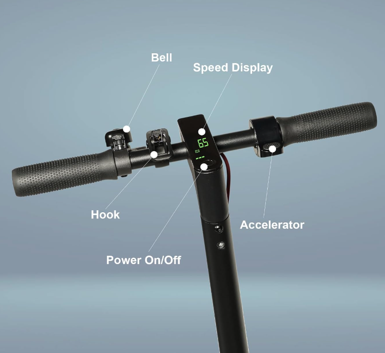 XM M365 High Configuration Electric scooter with deck lights suspension Bluetooth music rear view mirror