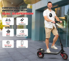 تحميل الصورة إلى عارض المعرض، XM M365 High Configuration Electric scooter 36V 10Ah 500W suspension Lights Bluetooth music rear view mirror
