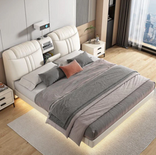 تحميل الصورة إلى عارض المعرض، Smart Bed with Projector, Bluetooth Speaker, Air Purifier, Smart Sensor Light for Bedroom -BD03
