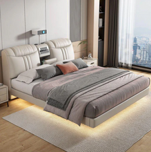 تحميل الصورة إلى عارض المعرض، Smart Bed with Projector, Bluetooth Speaker, Air Purifier, Smart Sensor Light for Bedroom -BD03

