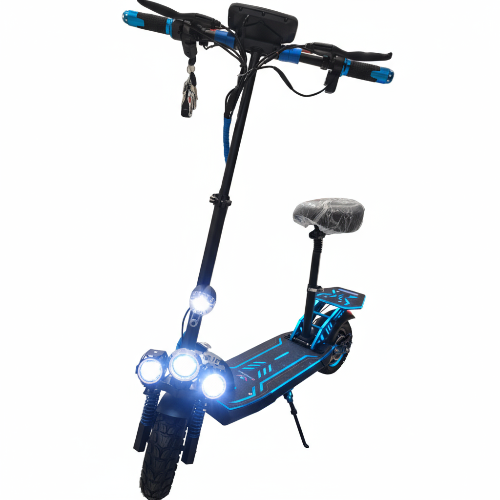 KT-6A City Electric Scooter – 48V 13Ah | 1800W