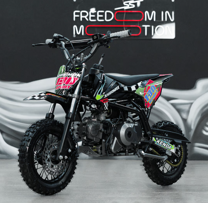 Sport 130 Mini Dirt Gas Bike 110cc For Kids Age 8-16