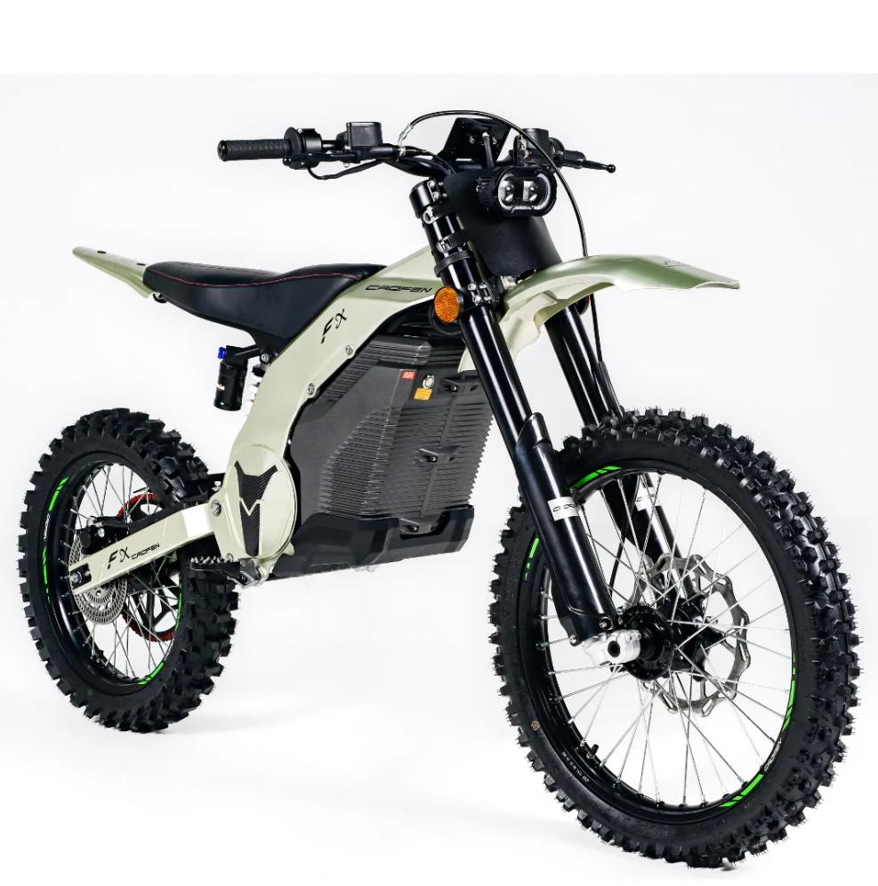 CAOFEN FX OFF ROAD DIRT BIKE 72V 60Ah All Terrain 180km Range 100kmh speed 12000W power