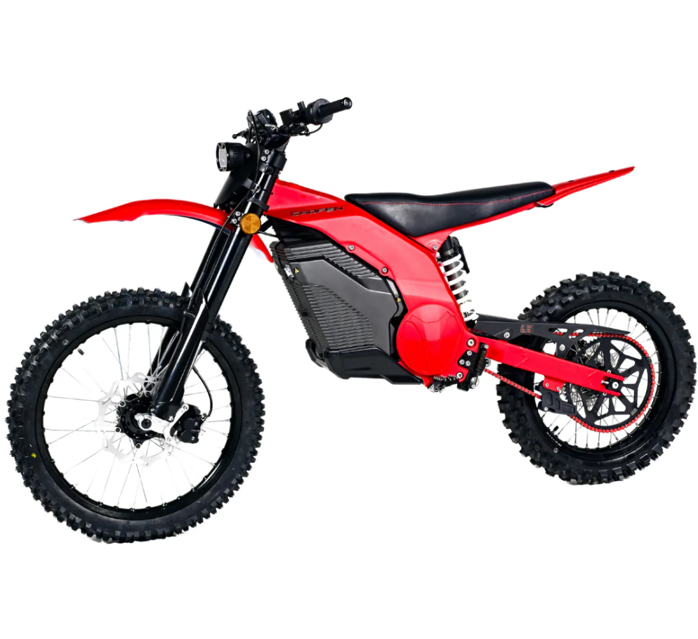 CAOFEN FX OFF ROAD DIRT BIKE 72V 60Ah All Terrain 180km Range 100kmh speed 12000W power
