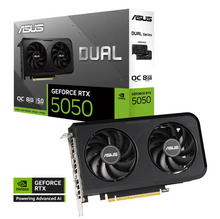تحميل الصورة إلى عارض المعرض، ASUS Dual GeForce RTX 5050 OC 8GB – GDDR6
