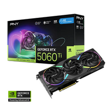 تحميل الصورة إلى عارض المعرض، PNY GeForce RTX 5060 Ti EPIC-X RGB OC 8GB – GDDR7
