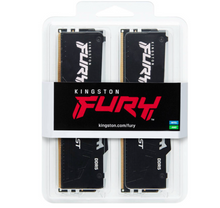 Load image into Gallery viewer, Kingston FURY Beast 16GB DDR5 RGB Desktop Memory, 6000MT/s Memory , White | KF560C30BWEA-16
