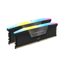 Load image into Gallery viewer, Corsair Vengeance RGB Black 64GB (2x32GB) 6000MHz DDR5 Ram - Black | CMH64GX5M2D6000C40
