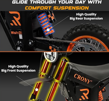تحميل الصورة إلى عارض المعرض، Wish 01 Electric Teens Pit Bike Age 12+
