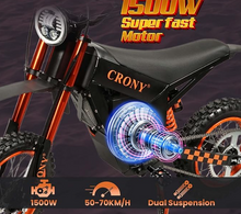 تحميل الصورة إلى عارض المعرض، Wish 01 Electric Teens Pit Bike Age 12+
