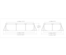 Load image into Gallery viewer, Intex Metal Frame Pool Rectangular
