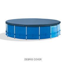 Load image into Gallery viewer, INTEX Round Metal Frame Above Ground Pool
